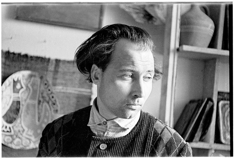 Николай Мартынов. В мастерской / 1960